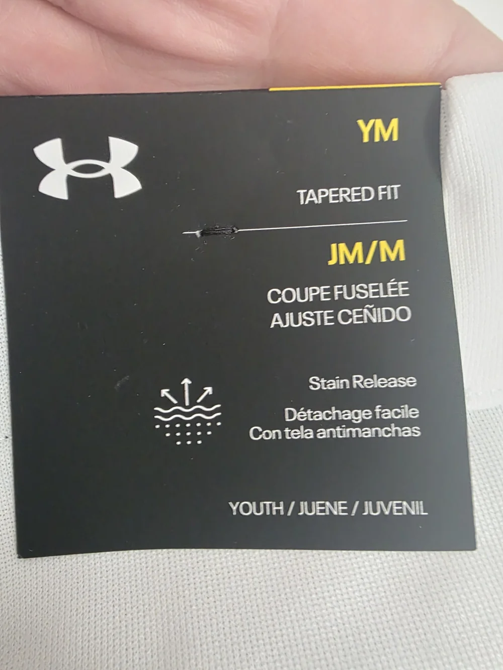 Under Armour crisp white